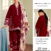 red color ZARA SHAHJAHAN