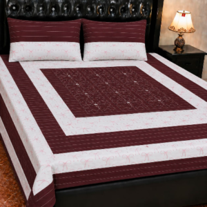 chocolate brown bedsheet