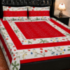 red bedsheet