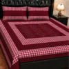 mehroon bedsheet