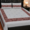 gray chocolate bedsheet