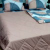 beige bedsheet