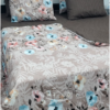 black beige bedsheet