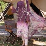 3 Piece Unstitched Embroidered Lawn Suit