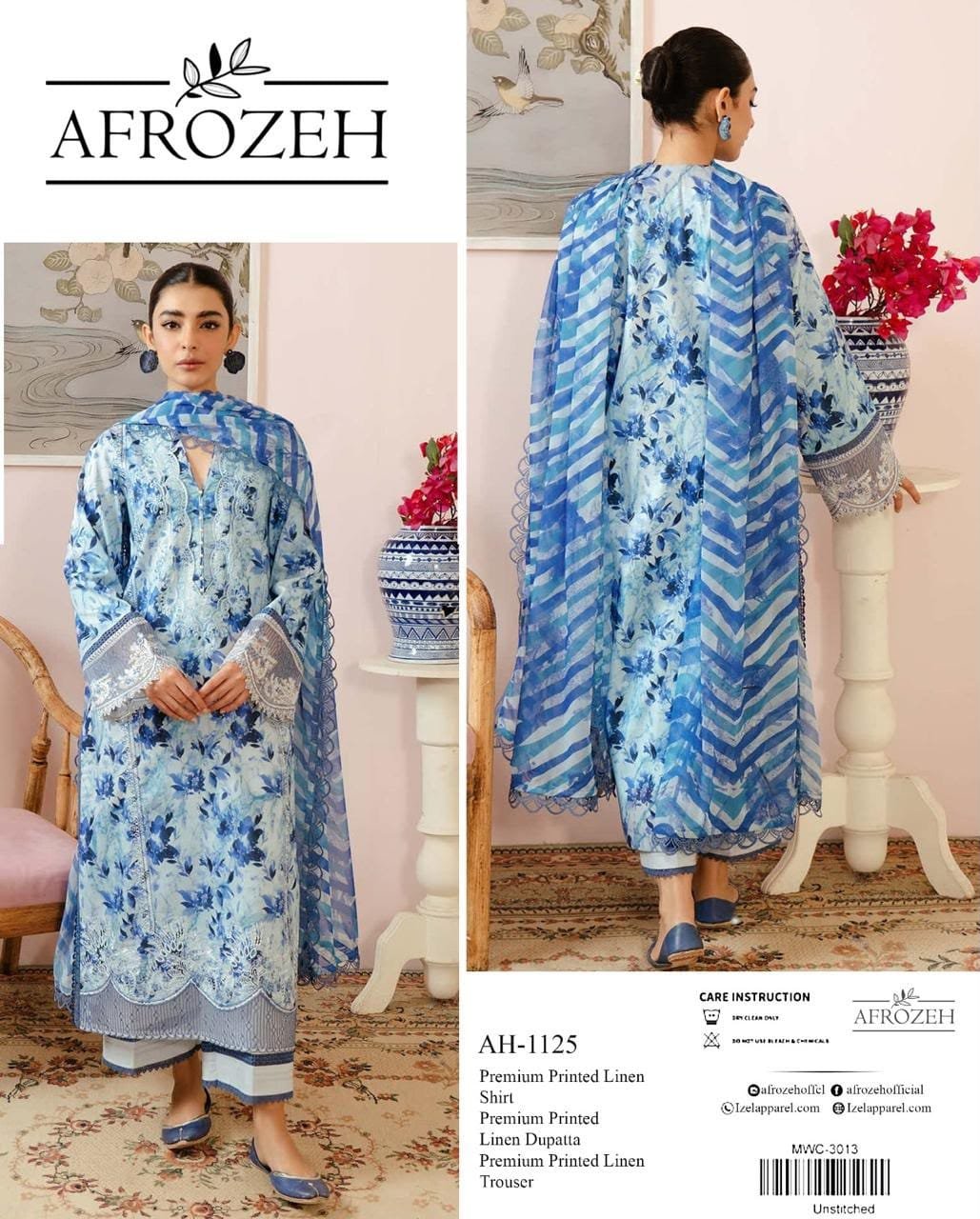 Maria b Linen collection