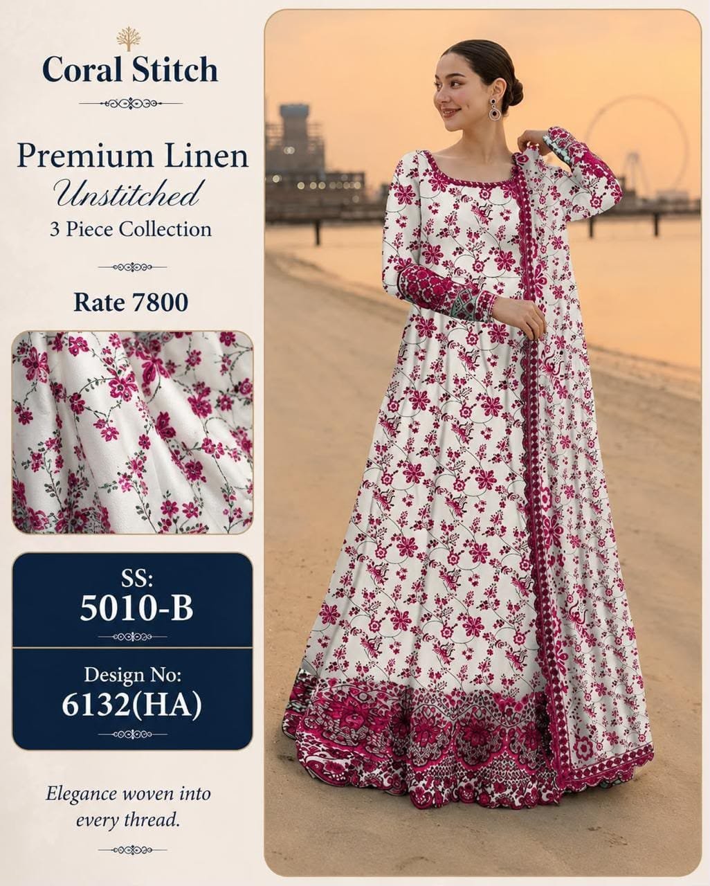 Maria b Linen collection