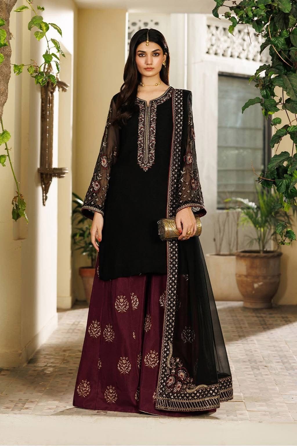 Iznik Chiffon Embroidered Unstitched Collection